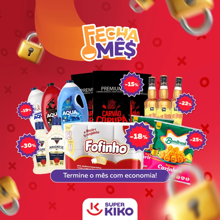 Fecha-Mês — chamada — Super Kiko