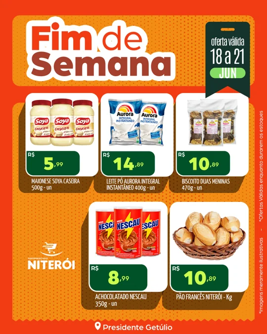 Fim de semana · 01 — Supermercado Niterói