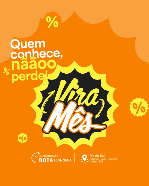 Vira-Mês — chamada — Rota Economia